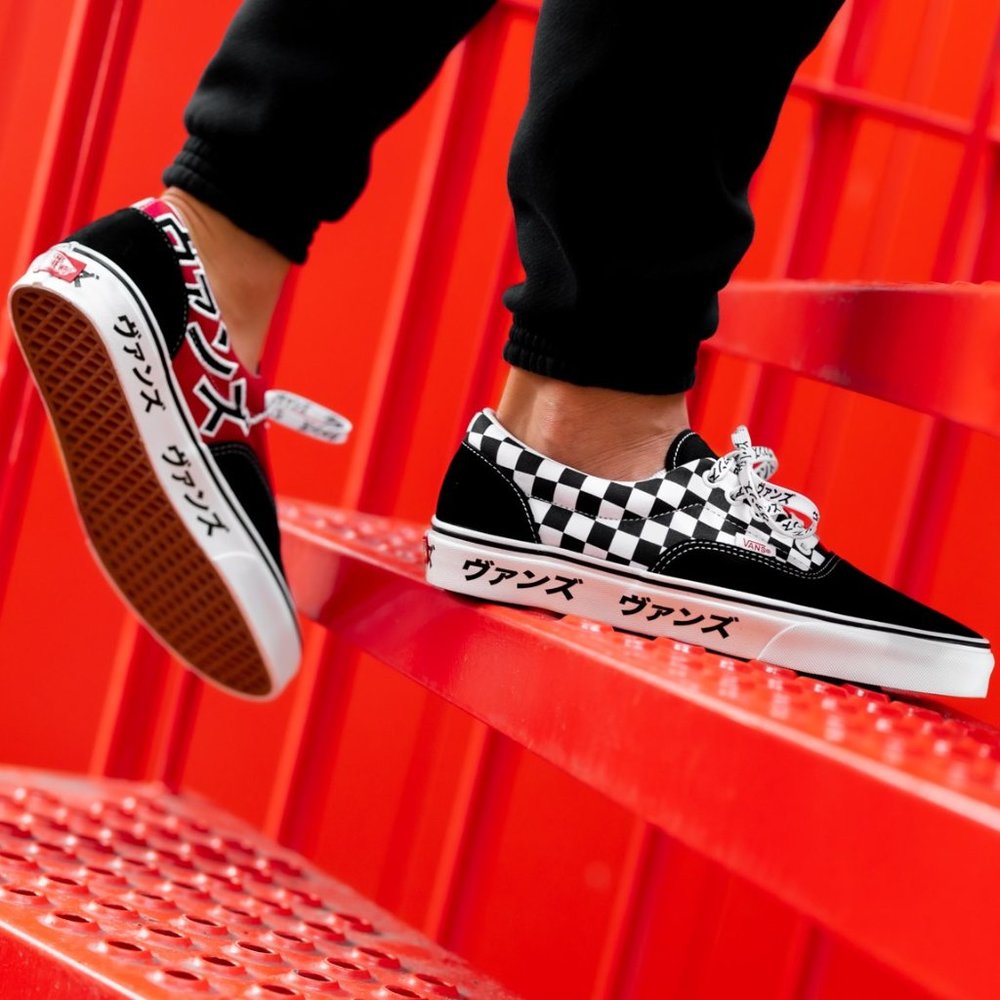 VANS UA ERA (JAPANESE TYPE) -Checkers Shoes Women - Picture 1 of 16